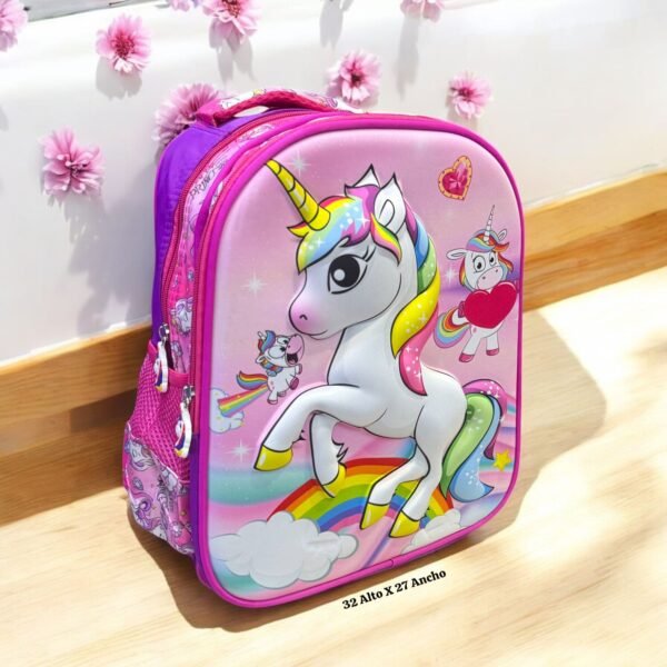 MORRAL DE NIÑO Y NIÑA 2 CIERRES | IMPORTADO | PERSONAJES 3D - Image 5